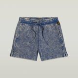 G-STAR Outlet Shorts Overdyed Sweat Azul intermedio