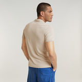 G-STAR Outlet Knitted Polo White