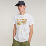 G-STAR Outlet Palm Originals T-Shirt White