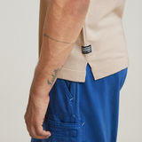 G-STAR Outlet Knitted Polo White