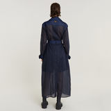 G-STAR Outlet GSRR Trench Coat Dark blue
