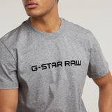 G-STAR Outlet Corporate Script Logo T-Shirt Multi color