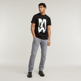 G-STAR Outlet Raw Denim Illustration T-Shirt Black