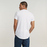 G-STAR Outlet HQ Old School Logo Lash T-Shirt White