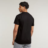 G-STAR Outlet Raw Denim Illustration T-Shirt Black