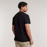 G-STAR Outlet Corporate Script Logo T-Shirt Black