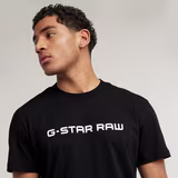 G-STAR Outlet Corporate Script Logo T-Shirt Black