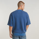 G-STAR Outlet Overdyed Loose Sweater Medium blue