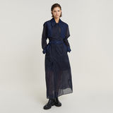 G-STAR Outlet GSRR Trench Coat Dark blue