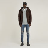 G-STAR Outlet Sudadera Con Capucha Alfresco Zip Thru Marrón