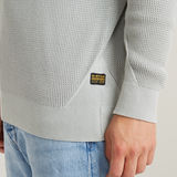 G-STAR Outlet Serrated Knitted Sweater Grey