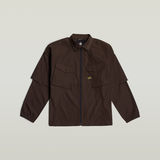 G-STAR Outlet Modular Relaxed Shirt Brown