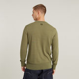 G-STAR Outlet Premium Core Knitted Sweater Green