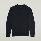 G-STAR Outlet Premium Core Knitted Sweater Dark blue