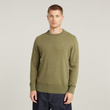 G-STAR Outlet Premium Core Knitted Sweater Green