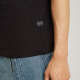 G-STAR Outlet FACETASM Unisex Tee Black