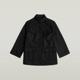 G-STAR Outlet Chisel A-Line Field Jacket Black
