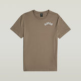 G-STAR Outlet Chest Graphic T-Shirt Brown