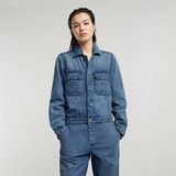 G-STAR Outlet Painter Overall Jumpsuit Medium blue