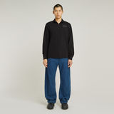 G-STAR Outlet Tweeter Checquard Half Zip Negro