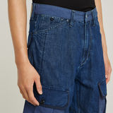 G-STAR Outlet Bend 3D Cargo Shorts Fabric Mix Dark blue