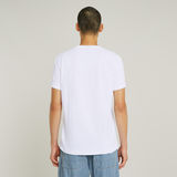 G-STAR Outlet Flyer Graphic T-Shirt White