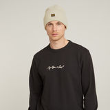 G-STAR Outlet Effo Long Beanie White