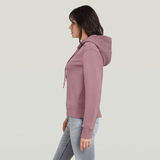 G-STAR Outlet Fyx Biker Hoodie Purple