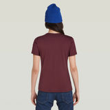 G-STAR Outlet Chest Graphic Optic Slim Top Red