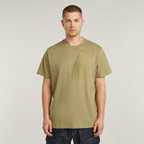 G-STAR Outlet Outdoor Woven Pocket Loose T-Shirt Green