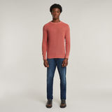 G-STAR Outlet Serrated Knitted Sweater Red