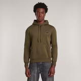 G-STAR Outlet Logo Hoodie Green