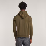 G-STAR Outlet Logo Hoodie Green