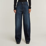 G-STAR Outlet Deck 1.0 Ultra High Wide Leg Jeans Dark blue