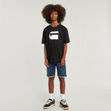 G-STAR Outlet Camiseta Loose para Niños Negro
