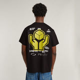 G-STAR Outlet Back Graphic Loose T-Shirt Black