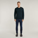 G-STAR Outlet Premium Core Knitted Sweater Dark blue