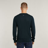 G-STAR Outlet Premium Core Knitted Sweater Dark blue