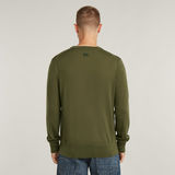 G-STAR Outlet Premium Core Knitted Sweater Green