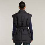 G-STAR Outlet Belted Padded Vest Black