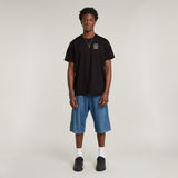 G-STAR Outlet Back Graphic Loose T-Shirt Black