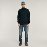 G-STAR Outlet Premium Core Turtle Knitted Sweater Dark blue
