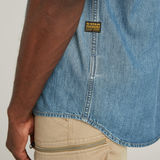 G-STAR Outlet Regular Denim Shirt Light blue