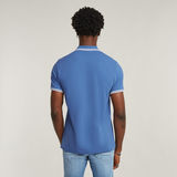 G-STAR Outlet Polo Dunda Slim Stripe Azul intermedio