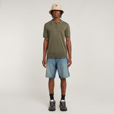 G-STAR Outlet Polo Knitted Marrón