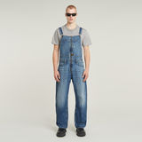 G-STAR Outlet Denim Dungaree 3D Loose Medium blue