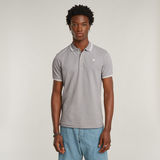 G-STAR Outlet Dunda Slim Stripe Polo Grey