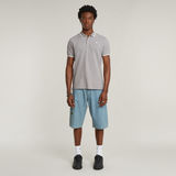 G-STAR Outlet Dunda Slim Stripe Polo Grey