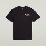 G-STAR Outlet Back Graphic Arch T-Shirt Black