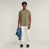 G-STAR Outlet Back Graphic Loose T-Shirt Green
